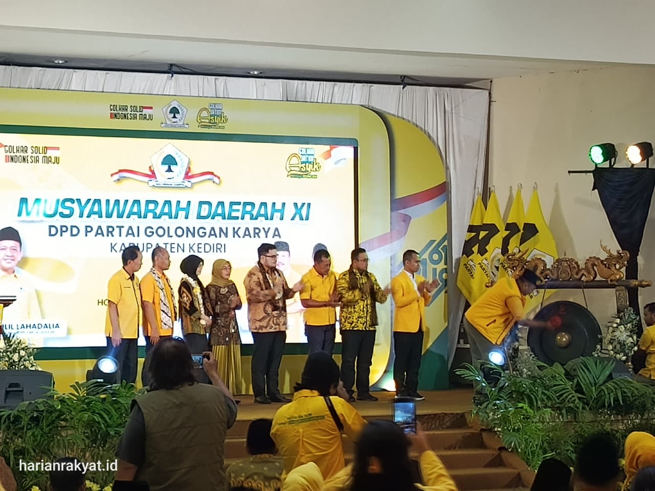 Musda XI Golkar Kabupaten Kediri, M. Hadi Setiawan Terpilih Jadi Ketua Periode 2025–2030