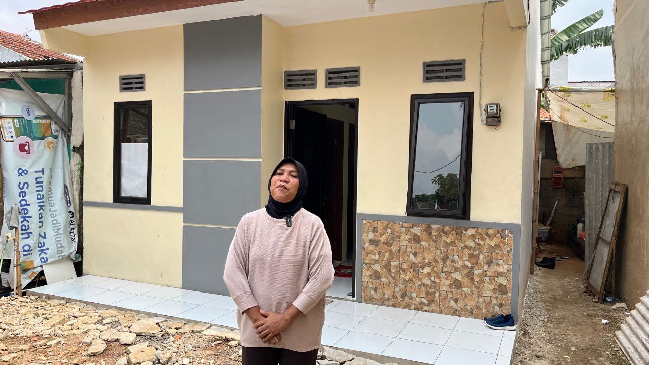 Warga Pondok Aren Rasakan Manfaat Program Bedah Rumah Tangsel