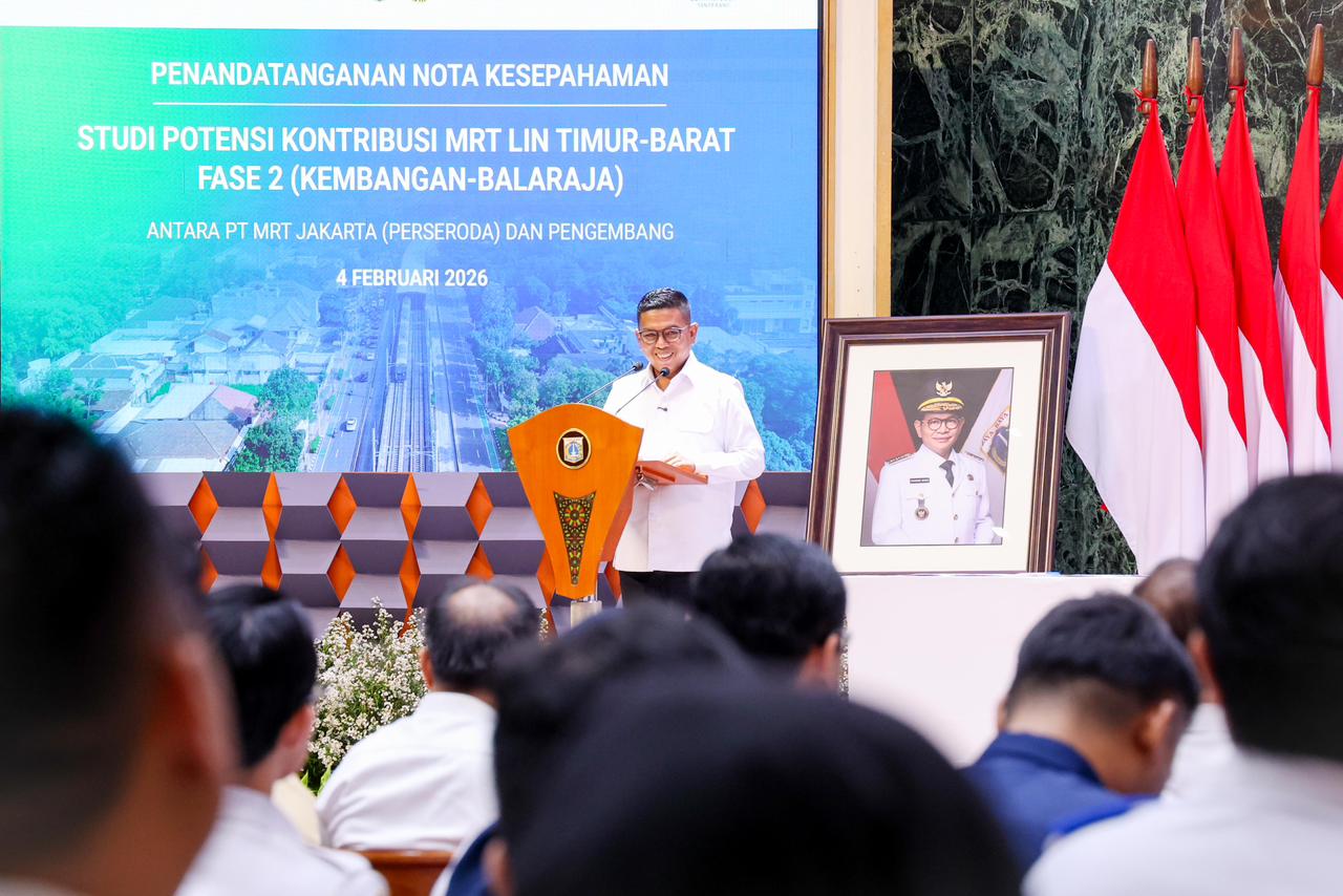 Andra Soni Buka Jalan MRT Banten–Jakarta