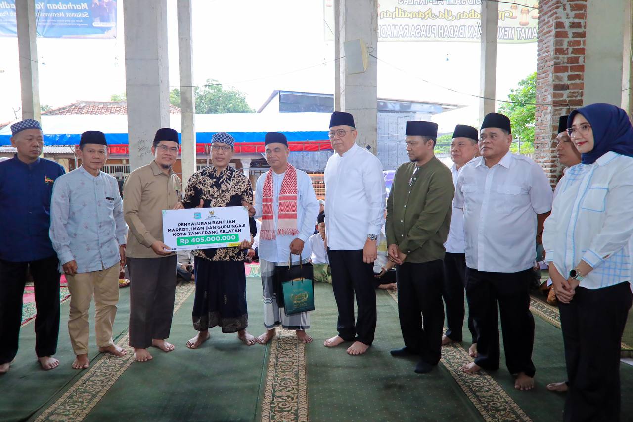 Safari Ramadan Tangsel 2026: Benyamin Salurkan Bantuan Rp405 Juta
