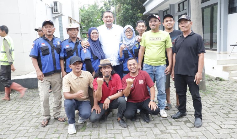 Rudy Susmanto Tinjau Balai Sosial Citeureup