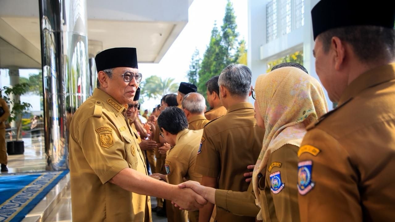 Tangsel Apel Halalbihalal, Benyamin Tekankan Efisiensi Anggaran