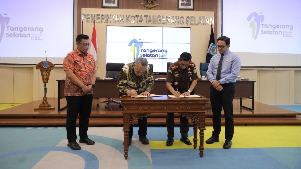 Pemkot Tangsel dan Kejari Perketat Pengawasan Hukum Anggaran