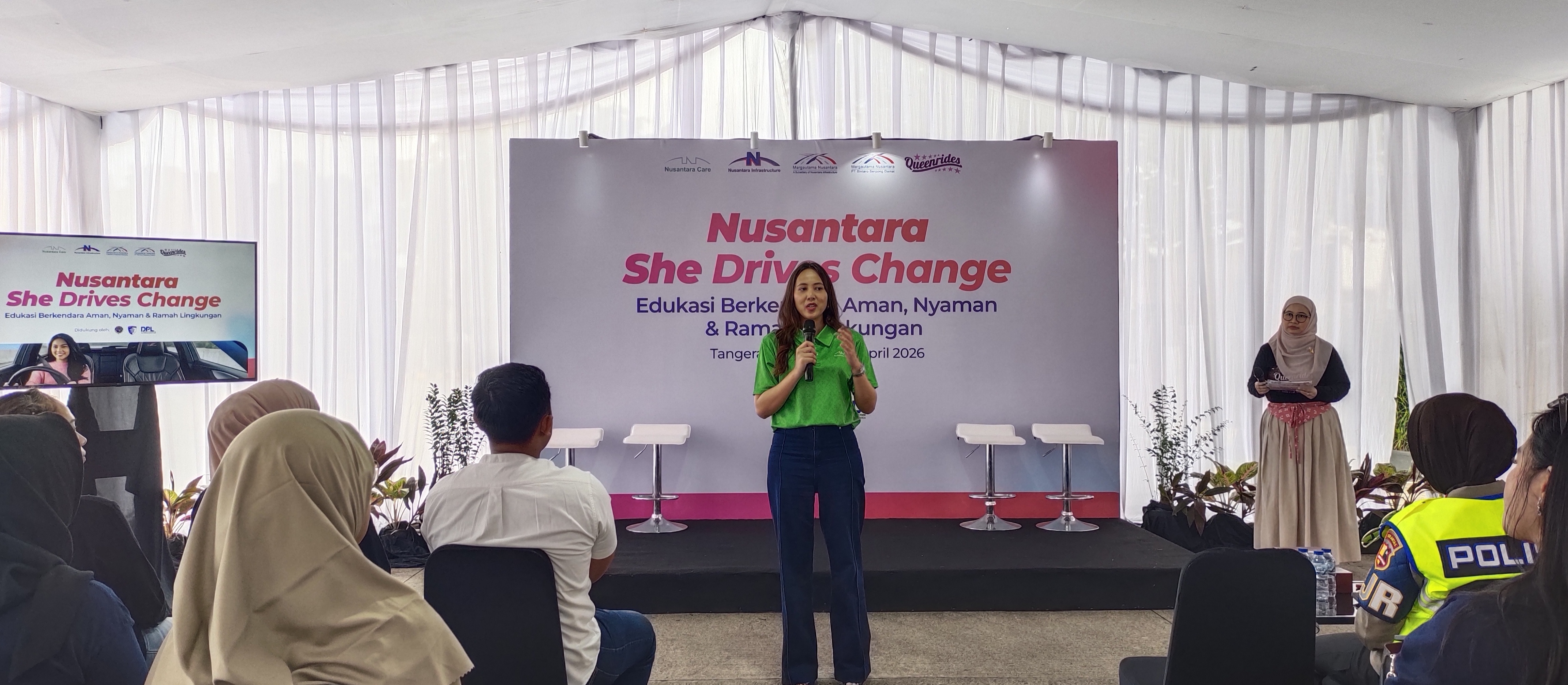 Nusantara Infrastructure Edukasi Safety Driving Perempuan