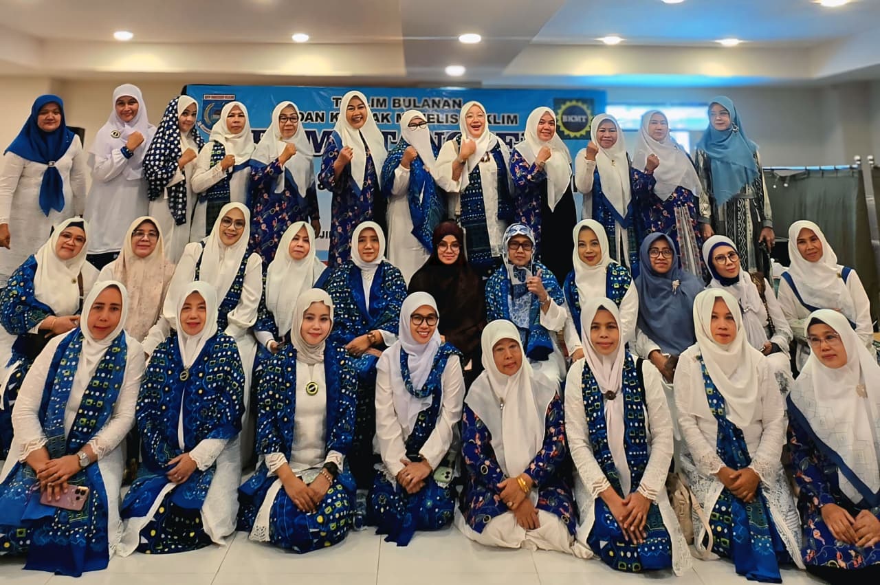Pengajian Bulanan BKMT Tangsel Padukan Dakwah, Kesehatan dan Pemberdayaan UMKM