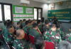 Dihari Pertama Tugas, Danramil 07 Pondok Aren Kumpulkan Anggota Gelar ‘Jam Komandan’