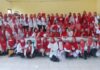 TP PKK Cempaka Putih Rakor Sekaligus Semarak HUT RI