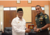 Plt Bupati Bogor Iwan Setiawan Sambut Hangat Danrem 061/Surya Kencana Brigjen TNI Anan Nurakhman