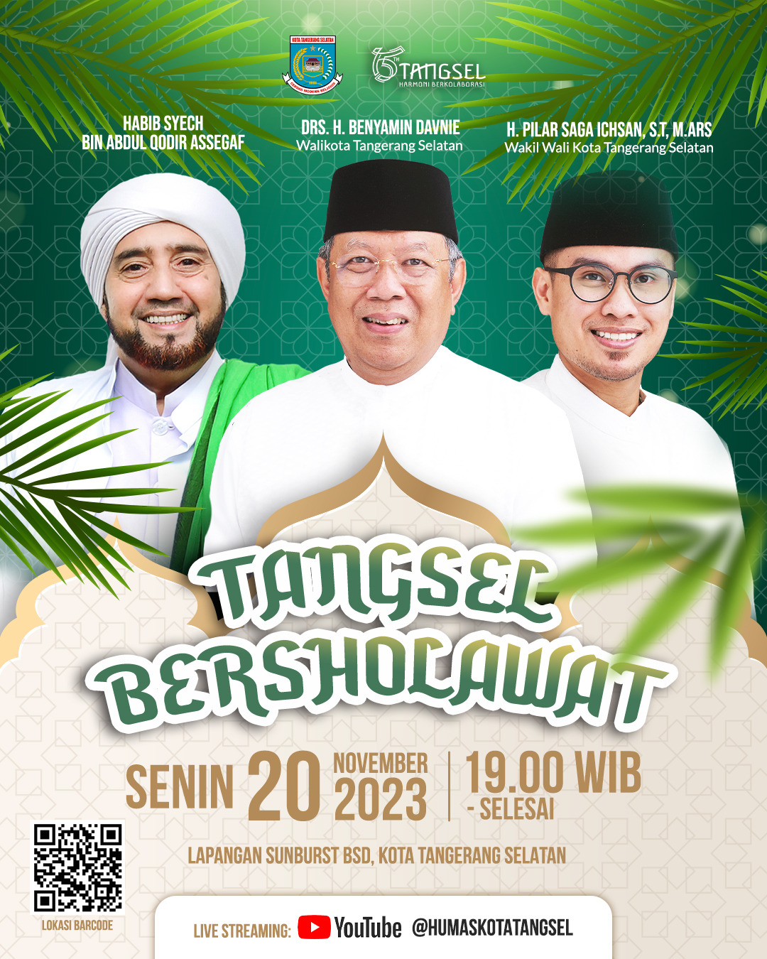 Malam ini, Pecinta Habib Syech Bakal Penuhi Kawasan Serpong Tangsel