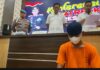 Sadis !! Tak Hanya Membunuh, Pelaku Bawa Harta Benda Korban, Kini Mantan Pacar Diringkus Polres Kediri Kota