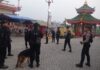Perayaan Waisak, Polres Kediri Kota Sisir Tiga Vihara Dengan Anjing Pelacak