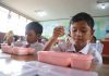 448 Siswa SDN Parung Serab Antusias Ikuti Makan Bergizi Gratis