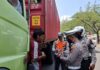 Pemkot Tangsel Gelar Operasi Gabungan; Tindak Puluhan Kendaraan Truk yang Langgar Jam Operasional
