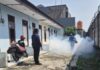 Cegah Penyebaran DBD, PT IKPP Tangerang Fogging Kawasan Pemukiman Warga
