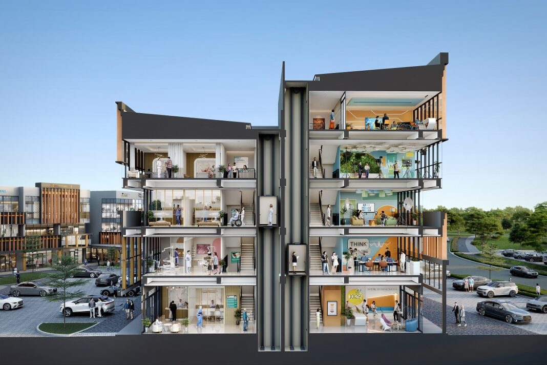 Peluncuran-Studio Loft menghadirkan beragam tipe unit yang masing-masing dirancang untuk memenuhi kebutuhan bisnis yang berbeda. Mulai dari 3 hingga 5 lantai dengan ukuran mulai 6x13 m hingga 7x13 m dengan kisaran harga Rp7,4 – 10,6 miliar.