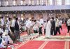 Gibran Rakabuming Salat Idulfitri di Masjid Istiqlal Jakarta