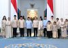 Gibran dan Keluarga SBY Hadiri Griya Idulfitri di Istana Merdeka